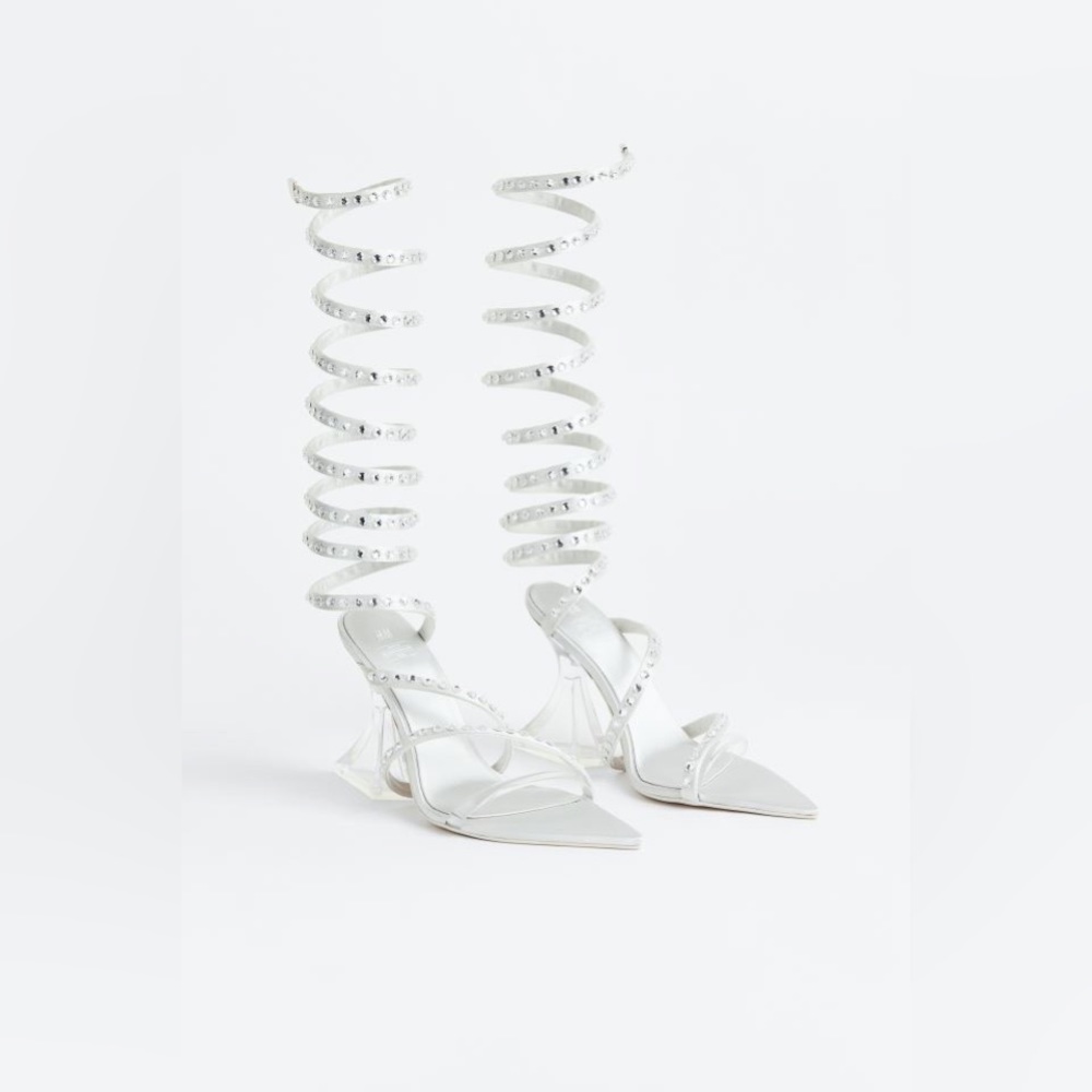 Gladiator Sparkle Heels